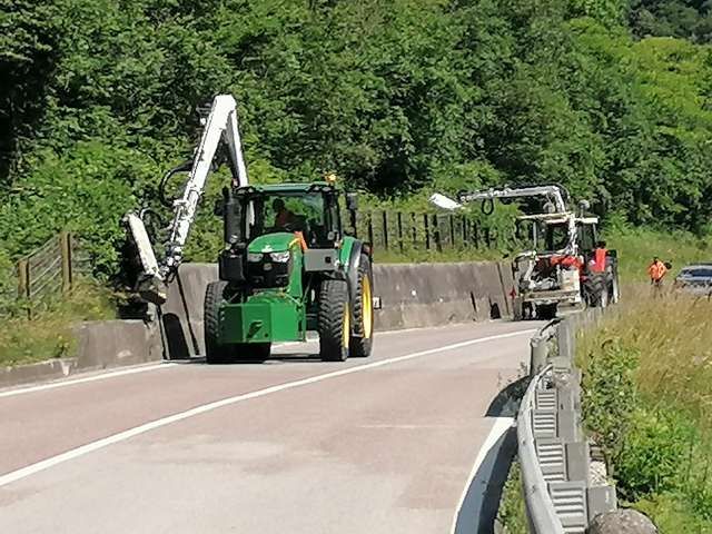 R.G.M. srl - Servizi - Lavori stradali - Sfalcio erba